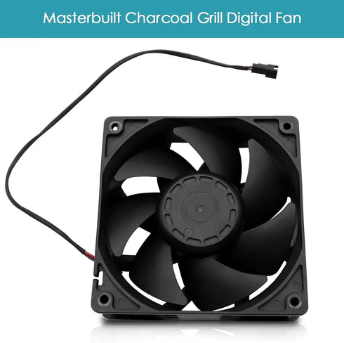 Replacement Fan Kit Compatible with Masterbuilt Gravity Series 560/800/1050 Digital Charcoal Grill + Smoker, Replace Part Accessories 9904190040 f...