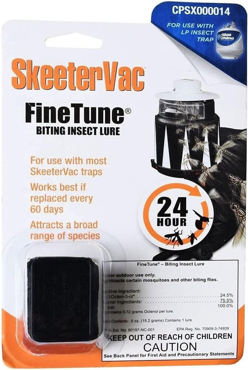 SkeeterVac Fine Tune Biting Insect Lure Replacement, Use as Bait for SkeeterVac Mosquito Killer...