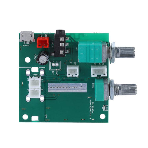 2.1 Digital Power Amplifier Board, 20W Bluetooth 5.0 5V Channel Stereo Amplifier Digital AMP Board Module for Home Theater & Active Speaker Applic...