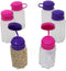 Salt and Pepper Shaker Set Travel size with Flip Lids for Camping | Plastic, Spill-Proof Labeled Salt and Pepper Shakers for Cooking and Dining Ou...