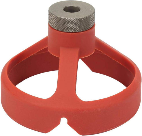 Drill Punch Locator Chucks 5/6/7/8/9/10mm Woodworking Vertical Drilling Fixture Self Centering Drill Bit Jig(red)...
