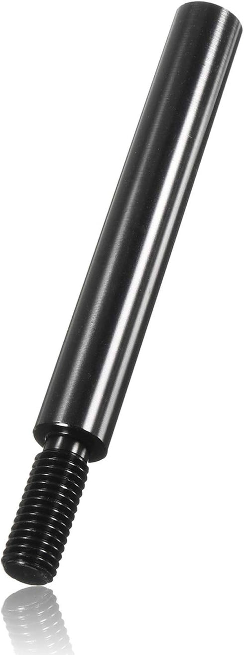 Pursuestar 4 Inch Black Aluminum Shift Knob Extender Extension for 5 6 Speed Manual Gear Shifter Lever 12X1.25...