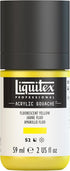 Liquitex Professional Acrylic Gouache, 2-oz (59ml) Bottle, Fluorescent Yellow...