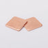 30pcs 15 x 15 x 1 mm Pure Copper Heatsink, Copper Pad Shim Thermal Kit for Cooling PC Components IC Chipset GPU CPU...