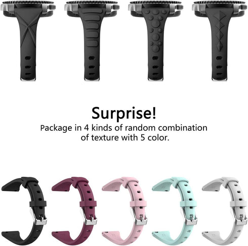 HALLEAST Compatible with Gear S3 Bands, Women Watch Bands Extremely Narrow Rubber Strap for Gear s3 Frontier/s3 Classic, Galaxy Watch 46mm, Galaxy...