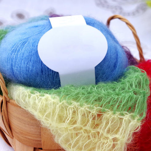 Mohair Cashmere Knitting Wool Yarn, DIY Shawl Scarf Crochet Thread Supplies...