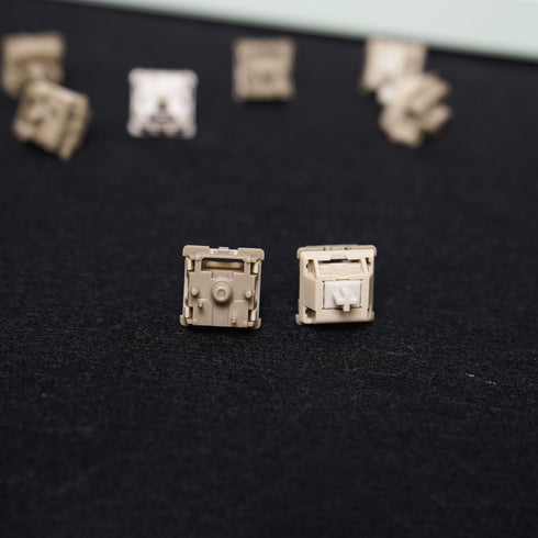 Linear Mechanical Keyboard Switch Set, Pre Lubed 30 Pieces 5 Pins Linear Switch for Mechanical Gaming Keyboard...