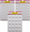 LorAnn Hard Candy Making Mold Gems Set - Includes Rectangle, Hexagon and Disc Molds...