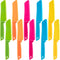 JOVITEC 10 Pieces Kid Plastic Nylon Cooking Knife Set, Children Toddler Kitchen Knives, Safe Knives for Bread, Lettuce Knife and Salad Knife...