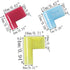 60PCS Nylon Flag Spade Quick Disconnects Female Wire Connector 90 Degree Electrical Crimp Wire Terminals Right Angle Spade Connector Durable Termi...