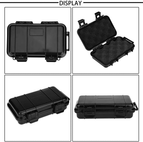 Tomotato Portable Travel Case, Outdoor Shockproof and Pressure proof Waterproof Sealed Box Survival Storage Case for Protect Instruments Equipment...
