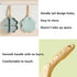 Egg Frying Pan, Nonstick Egg Frying Pan with Brush Scraper, Four-Cup Fried Egg Pan Multi Egg Frying Pan for Burger, Omelet, Outdoor Camping (Blue)...