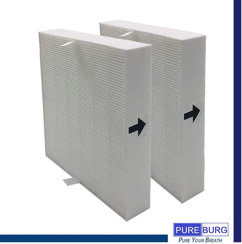 PUREBURG HPA100 Replacement True HEPA Filter Compatible with Honeywell HPA090 HPA094 HPA100 HPA104 HPA105 HPA106 Console Series Air Purifiers,Part...