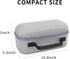 Hard Travel Carrying Case for Samsung The Freestyle Projector 1st / 2nd Gen 2023 Model, Portable Shockproof Storage Case with Mesh Pocket for Powe...