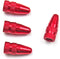 Aluminum Presta Valve Caps Red for Bike Tire Valve Stem Covers Fit Presta/French Valves on MTB, Mountain Bike, Cycling Road Bike, Hybrid Bike, Bic...