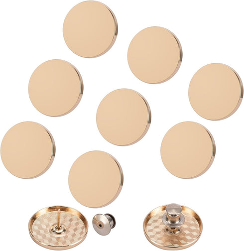 10 pcs 23mm gold metals buttons no sew button Gold coloured extra buttons detachable buttons Suitable for blazer,suits, jackets, coat ? shirts and...