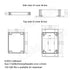 Junction Box IP65 Waterproof Dustproof ABS Plastic Universal Electric Project Enclosure with Fixed Ear Black 4.5x3.5x2.2 inch (2pc)...
