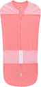 LAT Baby Sleep Sacks Cotton Breathable Swaddle Blankets for Summer 0-3 3-6 Months Baby Transition Sleep Bag (Pink, Medium)...