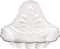 Creative Co-Op White Enameled Metal Soap Dish, Hangs or Sits...