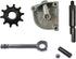 3 Holes Clutch Cover Clutch Arm Lever 10Tooth Drive Sprocket for Motorized Bike...