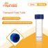 Sterile Plastic Graduated Test Tubes 5ml Sample Storage Container with Screw Cap Self-Standing Lab Transport Tube, Case of 50...
