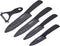 Ceramic Knife, Ceramic Knife Set with Protective Cover, Kitchen Knife Set with 4-Piece Knife and 1 Peeler, Chef's Knife Sets for Meat, Fruit, Vege...