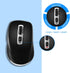 cimetech Wireless Bluetooth Mouse, Computer Mouse, Slim Noiseless Optical Wireless Mice with 2400 DPI Compatible for Laptop, ipad, Mac (BT4.0+2.4G...