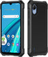 for Cricket Debut S2 case, with Tempered Glass Screen Protector 360 Full-Body Soft TPU Bumper Shockproof Silicone Protective Phone Cover Case for ...