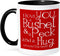 3dRose mug_193475_4 Two Tone Mug, Black, 11 oz...