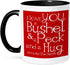 3dRose mug_193475_4 Two Tone Mug, Black, 11 oz...
