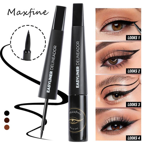 AKARY Dip Eyeliner Waterproof 24H Longlasting, Black Liquid Eyeliner Quick Drying, Colored Eye Liner Pencil for Women Bold & Natural Eye Make Up w...
