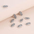 50pcs Antique Silver Alloy Jesus Virgin Mary Loose Rosary Spacer Beads Jewelry Making Charms for DIY Necklace Bracelet...