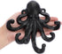 Sumnacon 6 Inch Cast Iron Octopus Coat Hook - Rustic Metal Wall Rack for Key Towel Bag, Hat Scarf with Screws, Decorative Duty Clothing Hanger for...