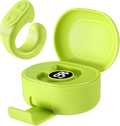 Upgrade TikTok Ring, Kindle Holder with Remote Page Turner, TIK Tok Scrolling Ring, Bluetooth Camera for iPhone, iPad, iOS Android Cell Phone-Gree...