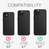 kwmobile Case Compatible with Apple iPhone 12 Pro Max Case - Soft Slim Protective TPU Silicone Cover - Neon Green...
