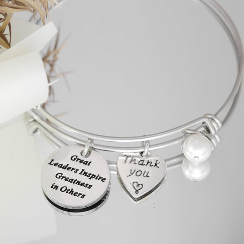 Kivosliviz Gifts for Boss Lady Bracelet Leaders Appreciation Best Boss Bracelet...