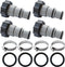 Pool Hose Adapter 1 1/4 to 1 1/2 Pool Hose Adapter 1.25 to 1.5 Pool Hose Adapter Converts 1.5" and 1.25" Type B Hoses for Pool Set, Pool Accessori...