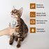 Cat grooming brush, Cat fur brush, Pet hair brush, Dog grooming brush, Dog slicker brushes for grooming, Tool Gently Removes Loose Undercoat, Brus...