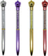 Maydahui 24PCS Crown Ballpoint Pen Retractable Crystal Quicksand Pens Novelty Bling Pen Black Ink for Girls Party School...