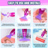 Heyseri Diamond Painting Pen Accessories Tools Set, 13 PCS Diamond Art Pens Thread Pen Tips Anti-Fall, Diamond Painting Tools with Diamond Paintin...