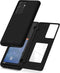 GOOSPERY for Galaxy S21 Ultra 6.8"(2021) Card Holder Wallet Case, Easy Magnetic Door Closure Protective Dual Layer Bumper Sturdy Phone Back Cover ...