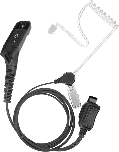 Earpiece for Motorola APX4000 APX6000 APX7000 APX8000 XPR6350 XPR6550 XPR7350 XPR7550 XPR7580 Walkie Talkie 2 Way Radio with Covert Acoustic Tube ...