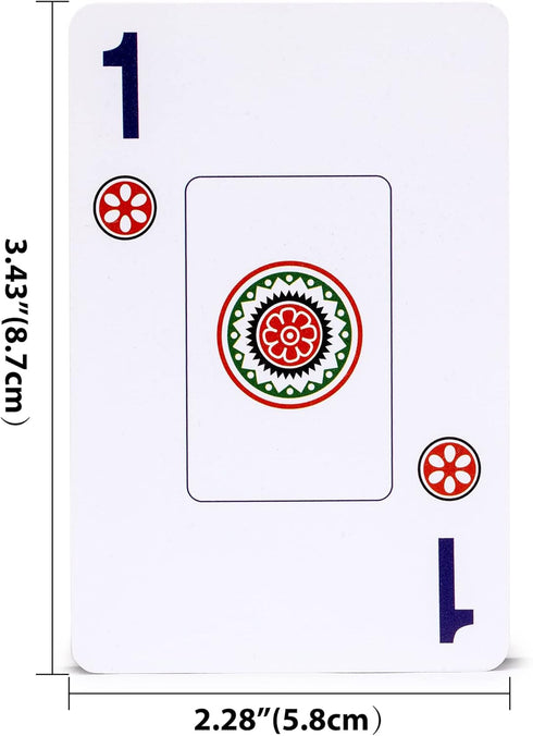 Yellow Mountain Imports American Mah Jongg (Mahjong) Playing Cards - 178 Card Set...