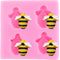 Bumble Bee Silicone Mold Bee Baking Fondant Molds For Cake Decorating Cupcake Topper Chocolate Candy Gum Paste Polymer Clay...