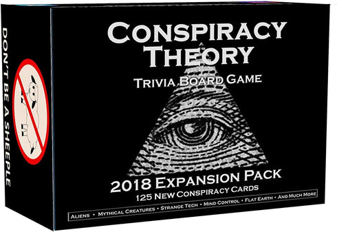 Conspiracy Theory Trivia Board Game Expansion Pack...