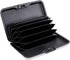 ELFISH Mini RFID Aluminum Wallet Credit Cards Holder Business Card Case Metal ID Case for Men Women (Silver)...