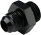 Aeromotive 15610 AN-10 O-ring Boss/AN-08 Male Flare Reducer Fitting, Black...