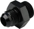Aeromotive 15610 AN-10 O-ring Boss/AN-08 Male Flare Reducer Fitting, Black...