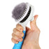 Cat Brush Remove Hair Pet Hair Removal Comb for Cats Non-slip Grooming Brush Stainless Steel Dog Combs Brushes Cat Accessories (Blue)...
