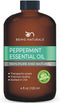 Peppermint Essential Oil - Huge 4 FL OZ - 100% Pure & Natural – Premium Natural Oil with Glass Dropper (Peppermint Oil)...